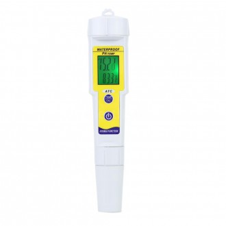 Měřící přístroje - Digitální pH tester s měřením teploty pH metr