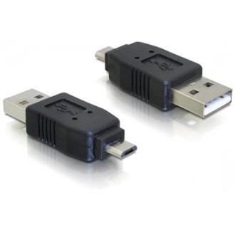 Nabíječka, adaptér, redukce - Redukce micro USB B samec na USB A samec