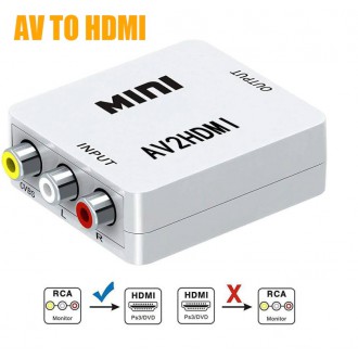 Příslušenství pro počítače - Konvertor převodník z AV na HDMI