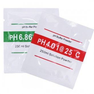 Měřící přístroje - kalibrační sáčky pH 6,86 a 4,01 pro 250 ml
