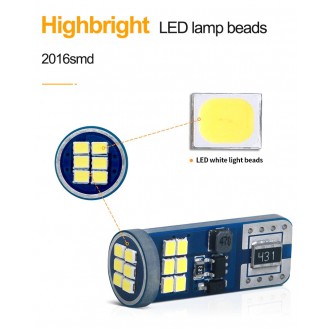 LED osvětlení - LED žárovka T10 W5W 18x 2016SMD