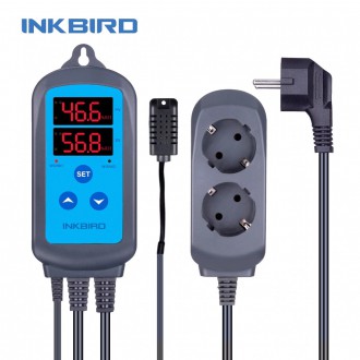 Měřící přístroje - Digitální dvoustupňový regulátor vlhkosti Inkbird IHC-200