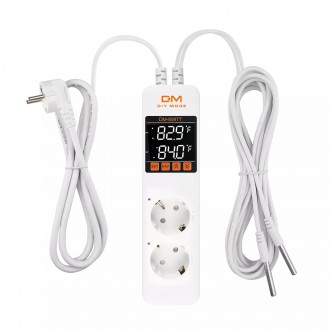 Měřící přístroje - Digitální termostat regulátor teploty (chlazení/topení) DM-808TT