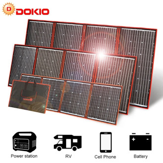 Ostatní zboží - Solární nabíjecí skládací flexibilní panel - kufr o výkonu 80W