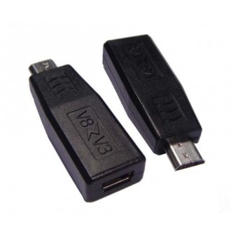 Nabíječka, adaptér, redukce - Adaptér z mini USB na micro USB pro nabíječky a datové kabely