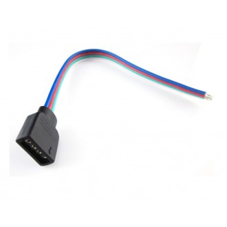 LED osvětlení - 4 pinový Flexibilní konektor pro LED pásek samice