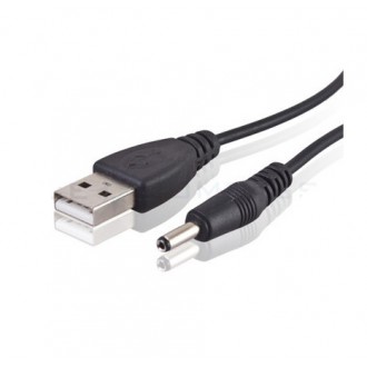 Nabíječka, adaptér, redukce - Napájecí USB kabel s DC konektorem 3,5mm