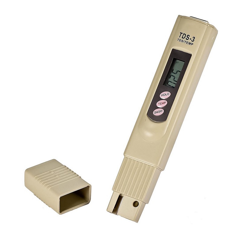 digitální TDS metr - konduktometr s měřením teploty + dárek Mini stylus pro kapacitní displeje zdarma