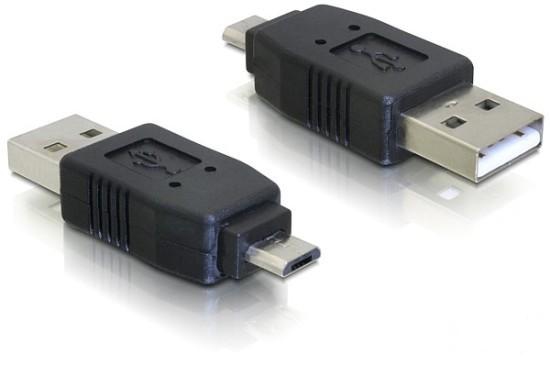 Redukce micro USB B samec na USB A samec + dárek Stylus pro kapacitní displeje zdarma