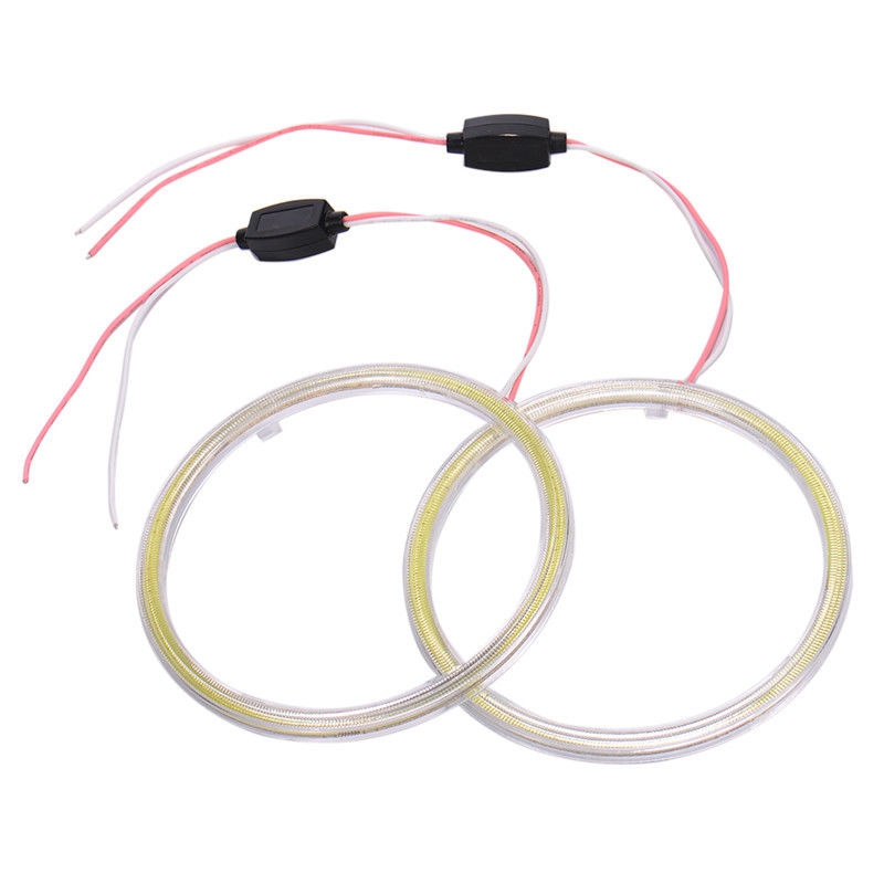 2x COB LED kroužek průměr 120 mm - Bílý + dárek Stylus pro kapacitní displeje zdarma