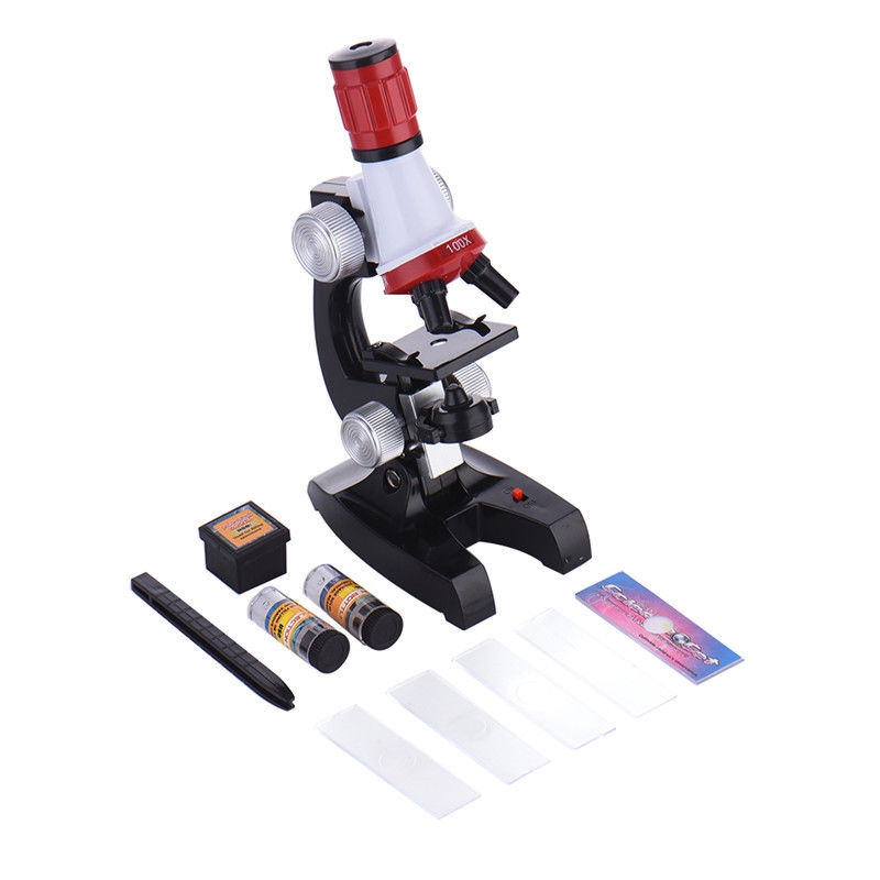Vzdělávací mikroskop pro děti 100 - 1200x + dárek Stylus pro kapacitní displeje zdarma