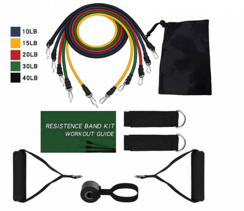 Fitness Band Set posilovací guma + dárek Mini stylus pro kapacitní displeje zdarma