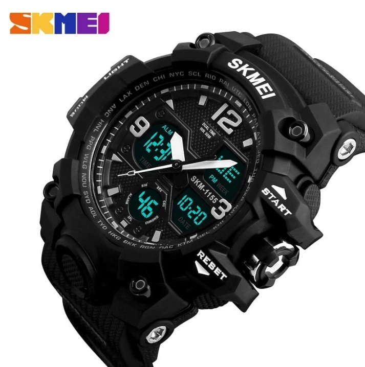Digitální sportovní hodinky Skmei 1155B + dárek Stylus pro kapacitní displeje zdarma