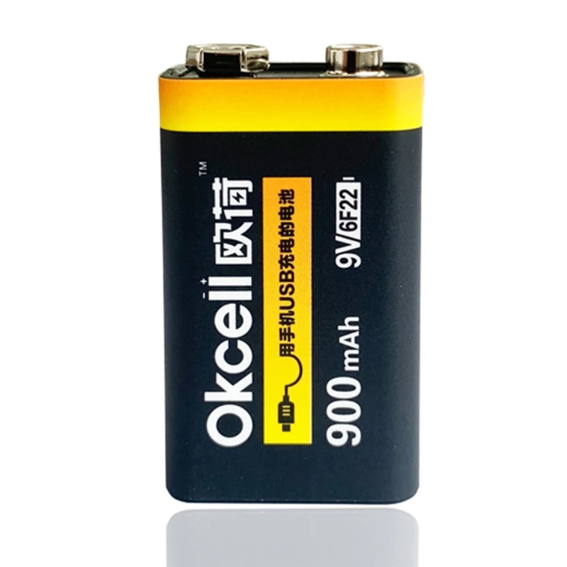 Dobíjecí baterie 9V 900 mAh USB + dárek Stylus pro kapacitní displeje zdarma