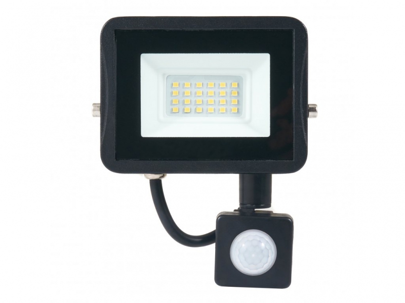 Venkovní LED osvětlení s PIR čidlem Warm White 20W + dárek Stylus pro kapacitní displeje zdarma