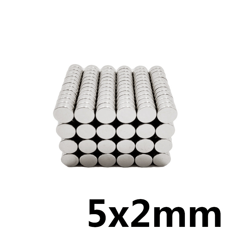 10 kusů Neodymový magnet 5 x 2 mm + dárek Stylus pro kapacitní displeje zdarma