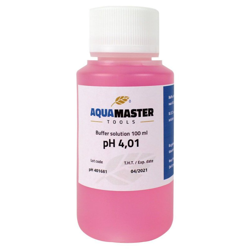 Aqua Master Tools pH 4.01 pufr 100 ml kalibrační roztok + dárek Stylus pro kapacitní displeje zdarma