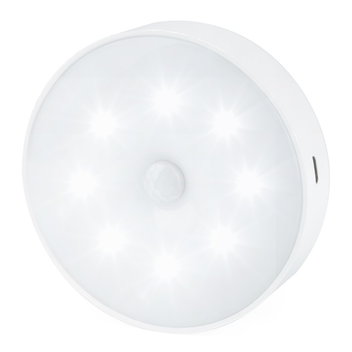 Nabíjecí noční LED světlo s pohybovým senzorem + dárek Stylus pro kapacitní displeje zdarma