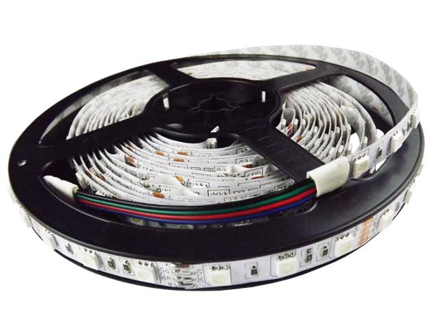 RGB LED pásek 5m 300 LED tříbarevný SMD5050 - 5 metrů + dárek Stylus pro kapacitní displeje zdarma