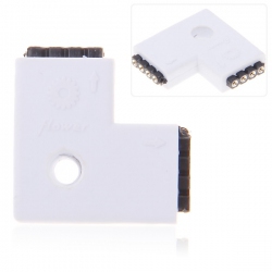 4-Pin konektor L pro LED pásek RGB SMD 5050 3528 + dárek Stylus pro kapacitní displeje zdarma