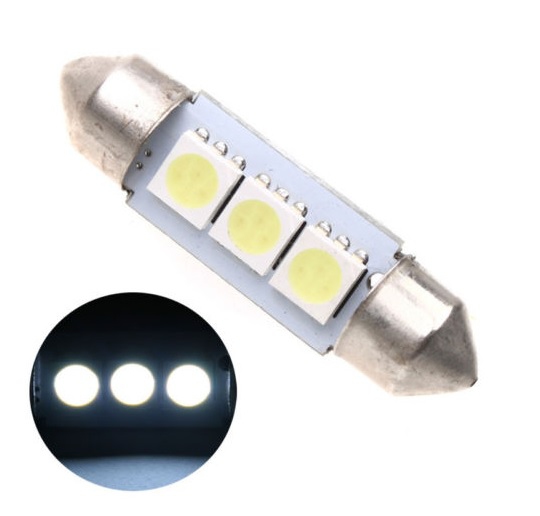 LED osvětlení SPZ sufit patice SV8,5-8 39mm + dárek Stylus pro kapacitní displeje zdarma