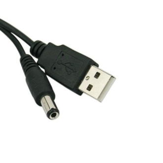 Napájecí USB kabel s konektorem 5,5 mm