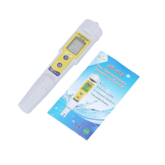 Digitální pH tester s měřením teploty pH metr