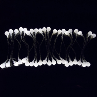 Vánoční osvětlení na stromeček LED koule bílé