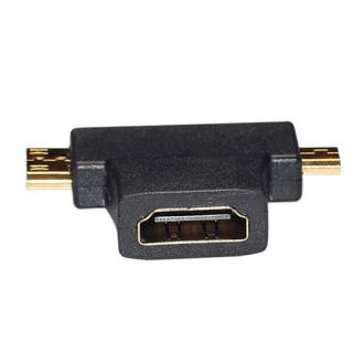3v1 redukce HDMI na mini HDMI typ C a micro HDMI typ D