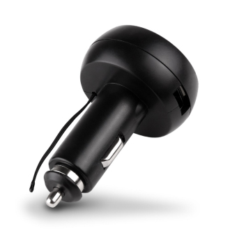 USB adaptér voltmetr teploměr do auta
