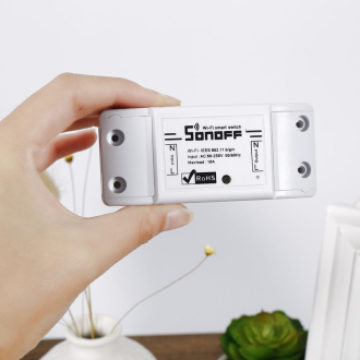 Sonoff Basic R2 WiFi ovládání přes aplikaci spínač/vypínač