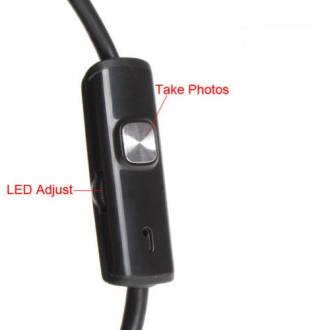 USB endoskop pro Android a počítač s osvětlením 2m