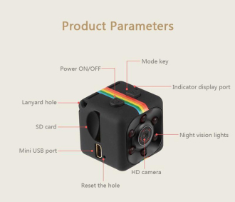 Mini Full HD kamera SQ11