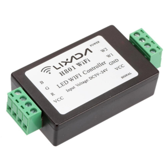 Dálkové ovládání LED pásků WIFI Controller