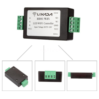 Dálkové ovládání LED pásků WIFI Controller