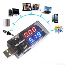 USB Voltmetr a Ampérmetr (napětí a proud)