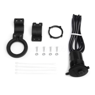 Voděodolná USB zásuvka s vypínačem na motorku