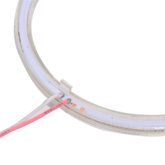 2x COB LED kroužek průměr 120 mm - Bílý