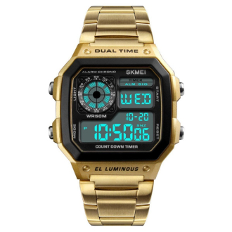 Digitální hodinky Skmei 1335 Gold