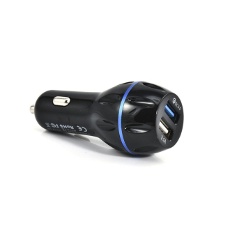 USB Autonabíječka s rychlonabíjením Qualcomm Quick Charge 3.0