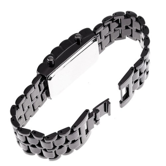 Stylové digitální hodinky Samurai s LED podsvícením