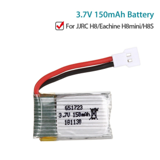Baterie do drona H8 H42 H2 U207 JJRC 150mAh 3,7V LiPo
