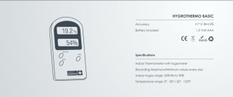 Digitální Thermo-Hygro metr BASIC bez sondy