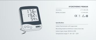 Digitální Thermo-Hygro metr PREMIUM se sondou