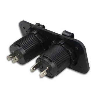 2x USB nabíječka, CL auto-zásuvka do panelu