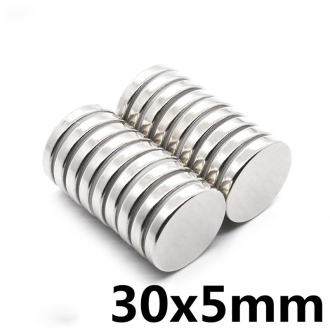 Neodymový magnet 30 x 5 mm