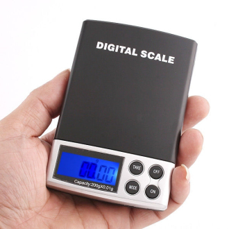 Digitální váha s přesností 0.01g a váživostí do 200g