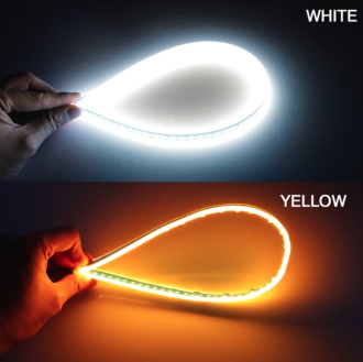 2x Denní svícení 60cm LED DRL s funkcí blinkru postupné spouštění
