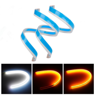2x Denní svícení 60cm LED DRL s funkcí blinkru postupné spouštění