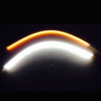 2x LED DRL denní svícení s funkcí blinkru 30cm
